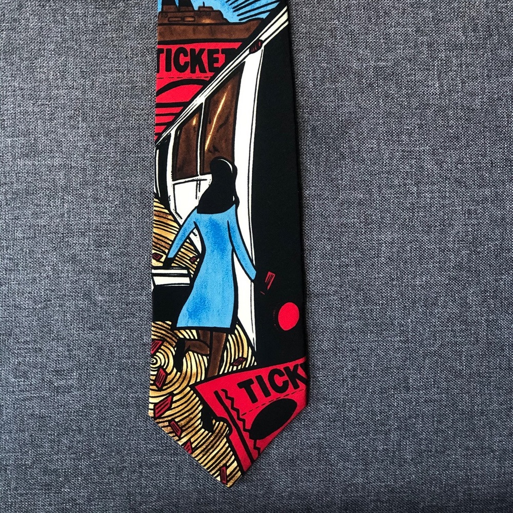 Vintage The Beatles Silk Tie